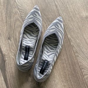 Steven by Steve Madden zebra print flats